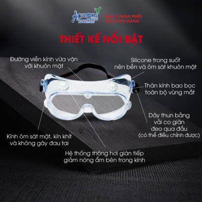 Kính Chống Hoá Chất 334 3M