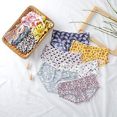 COMBO 10 QUẦN SU ĐÚC LẠNH HỌA TIẾT LƯNG THẤP