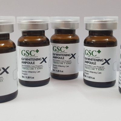 Tế bào gốc t rị nám, tàn nhang, t r ị thâm, làm trắng da Hàn Quốc GSC GV WHITENING AMPOULE