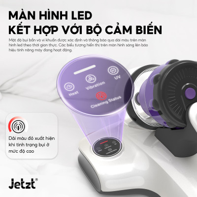 Máy hút bụi giường nệm diệt khuẩn JETZT J7 PRO đa năng, hàng chính hãng
