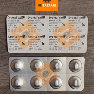 [1 Viên] Xổ Giun Drontal Cho Mèo ELANCO Drontal Cat