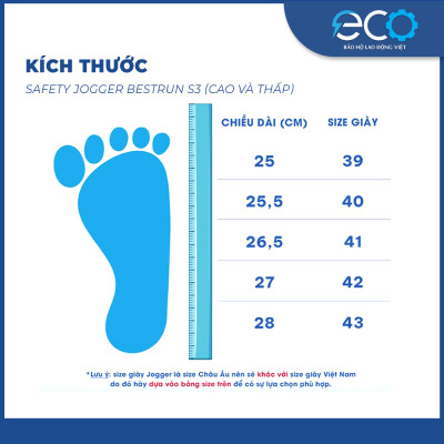 Giày bảo hộ Bestrun S3 cổ thấp chống trơn trượt, chống đinh, chống dầu, chống va đập form thể thao