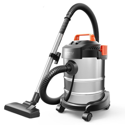 Máy hút bụi công nghiệp đa năng khô và ướt ABG Yili YLW-6263A loại 12 lít công suất 1200W - thùng inox kèm phụ kiện đầu hút thảm mika - Hàng Chính Hãng