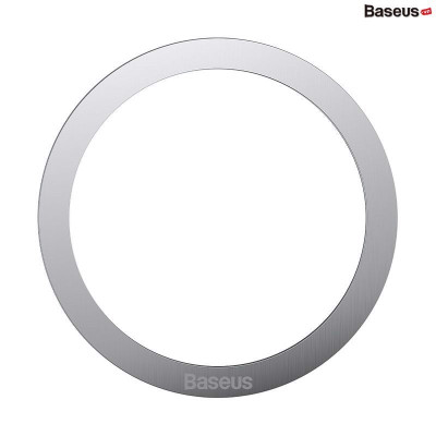 Vòng kim loại mag-safe Baseus Halo Series Magnetic Metal Ring cho điện thoại (Bộ 2 miếng)- hàng chính hãng