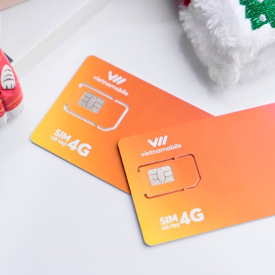 [MIỄN PHÍ 1 NĂM] SIM MAX DATA 4G VIETNAMOBILE 7GB/Ngày + FREE Gọi Nội Mạng. Trọn Gói 12 Tháng Không Cần Nạp Tiền - Hàng Chính Hãng