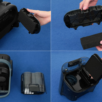 Máy Hút Bụi Dạng Hộp Panasonic MC-CL601AN49 - Công suất 1600W - Công nghệ gió xoáy cực đại - Bộ lọc HEPA hiện đại - sản xuất tại Malaysia - Hàng chính hãng - Bảo hành 12 tháng