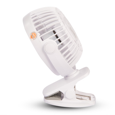 Quạt Sạc Tích Điện Mini Kẹp Bàn COMET CRF0705 5W Xoay 360 Độ pin Lithium 1800mAh