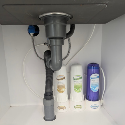 Bộ lọc nước uống trực tiếp Chanson 3 cấp lọc, model SF - hàng chính hãng