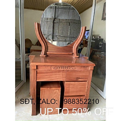Bàn trang điểm gỗ hương kiểm hàng trước khi nhận