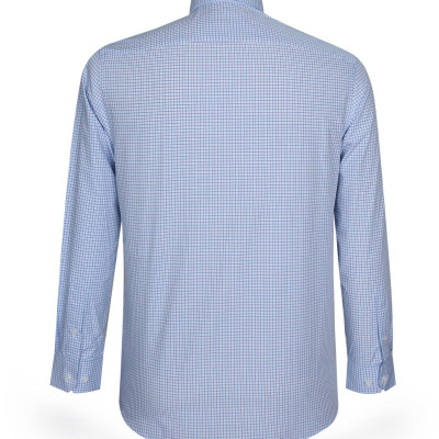 Áo sơ mi nam KHATOCO dài tay caro A1MD498T1-CNCR582-2608-D