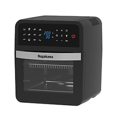 Nồi chiên không dầu Nagakawa NAG3307 (12L) - 12 chương trình nấu - Công nghệ Rapid Air 360 độ - Hàng chính hãng