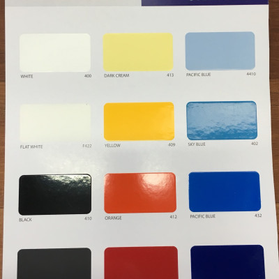 Sơn sắt mạ kẽm không cần lót Galant Hard Tex 2K Flat Yellow 409 1L/bộ