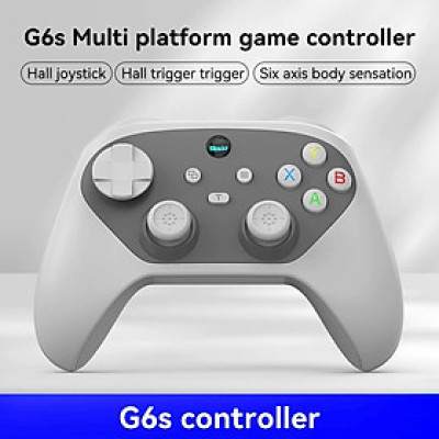 Gamepad tay game Không dây Bluetooth G6S Đa kết nối cho máy tính, laptop, smartphone, máy tính bảng, máy game hàng nhập khẩu