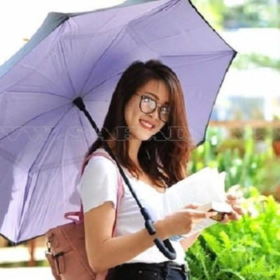 Ô Dù Gấp Ngược Dùng Cho Ô Tô, Ô Dù Đóng Mở Ngược Thông Minh, Ô Dù Xếp Ngược