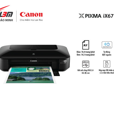 Máy in phun đơn năng A3 Canon IX6770- Hàng chính hãng