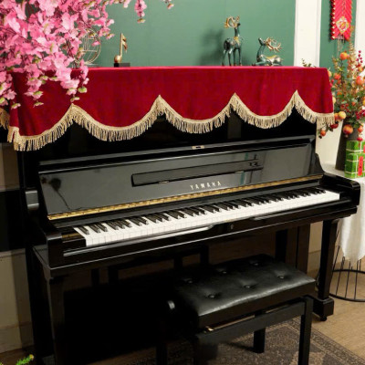 Khăn phủ đàn piano cơ đàn piano điện tử 88 phím phong cách Châu Âu cổ điển sang trọng chống bụi chống xước - Hàng chính hãng