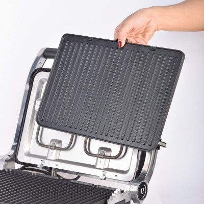 Máy Kẹp Nướng Bánh Mỳ sandwich, Bếp Nướng Điện Thái Lan BENNIX BN901EG, công suất 2200W, hàng chính hãng