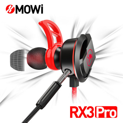 Tai Nghe Gaming Có Mic Rời xMOWI RX3 Dùng Được Cho Cả Máy Tính Và Điện Thoại - Hàng Chính Hãng