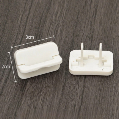 10 Nút Nhựa Bịt Ổ Điện Cao Cấp, Bịt Chống Giật 2 Chân Nhỏ Gọn Tiện Dụng Bảo Vệ An Toàn Cho Bé, Chắc Chắn - TakyHome 8800
