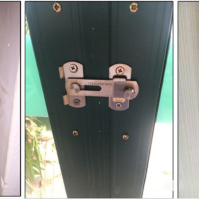 Then Chốt Cài Cửa, Chốt Khóa Bằng Thép Không Gỉ KUNBE An Toàn Tiện Lợi Nhiều Kích Thước