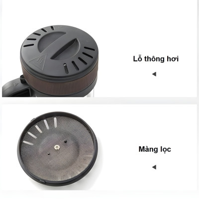 Máy rang hạt cà phê không khí dùng cho gia đình cao cấp Cafemasy CCR-1209R2 - Bảo Hành 12 Tháng (Hàng Nhập Khẩu)