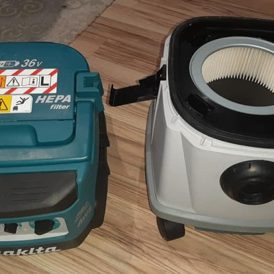 MÁY HÚT BỤI DÙNG PIN (18VX2) 90W MAKITA DVC154LZX (KHÔNG KÈM PIN VÀ SẠC) - HÀNG CHÍNH HÃNG