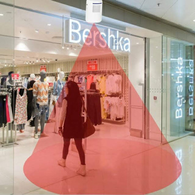 Chuông báo khách kết hợp báo trộm không dây 38 kiểu chuông YF0256 - 1 Mắt 1 Chuông 