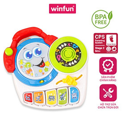 Bàn nhạc DJ cho bé - khám phá tài năng âm nhạc Winfun 1801-NL