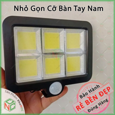 (Tiết Kiệm) Đèn Năng Lượng Mặt Trời KhoNCC Hàng Chính Hãng - Chiếu Sáng Sân Vườn - Hẻm Trọ - Cầu Thang - Tiết Kiệm Điện - Thân Thiện Môi Trường - KLM-DNLMT5M