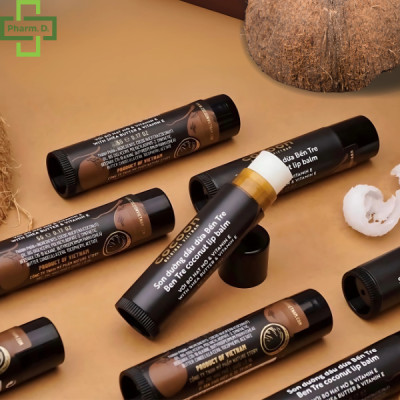 Son Dưỡng Môi Dầu Dừa Cocoon 5g – Dưỡng Ẩm Môi Khô, Giảm Nứt Nẻ, Phục Hồi Môi Thâm – Son Dưỡng Thiên Nhiên Thuần Chay