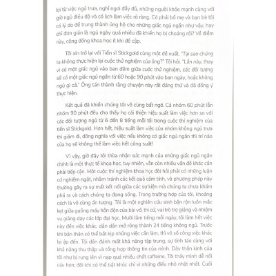 Chợp Mắt! Thay Đổi Cuộc Đời
