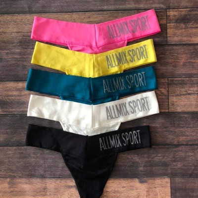 COMBO 5 QUẦN LỌT KHE ALLMIX SPORT SẮC MÀU 9818