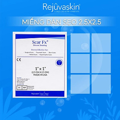 Miếng dán xóa mờ, ép sẹo Scar FX 2.5cm REJUVASKIN - AJA