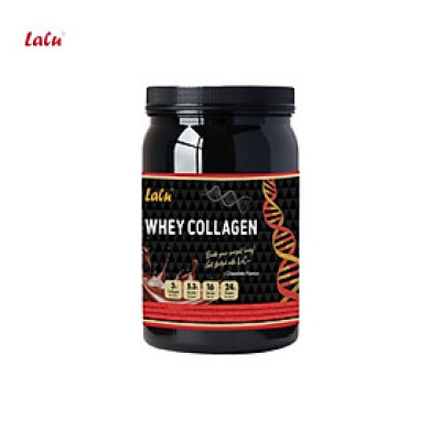 Thực phẩm bổ sung Lacu Whey Collagen vị socola - Trọng lượng 500g - Hỗ trợ chống lão hoá - Hàng chính hãng nhập khẩu nguyên hộp