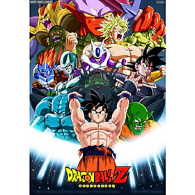 TRanh dán tường 3d bảy viên ngọc rồng - ép kim sa - có sẵn keo TB71