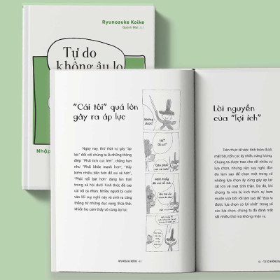 Tự Do Không Âu Lo - Nhập Môn "Thiền Học" Bằng Truyện Tranh