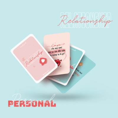 Bộ Bài Tình Yêu Game Card Lovetouch - Love card game, board games, bài cho cặp đôi, bài thấu hiểu [Kim Ngọc Thuỷ]
