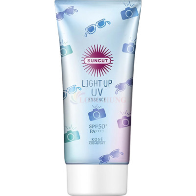 Kem chống nắng nâng tone Kosé Suncut Tone Up UV Essence Pink Flamingo SPF50+ PA++++ giúp bảo vệ da (80g) - Hàng chính hãng