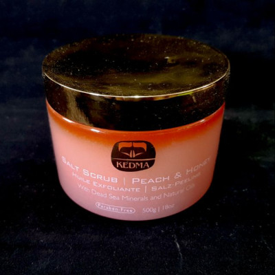 [1501-2301 MUA 1 TẶNG 1] Muối Tẩy Da Chết Salt Scrub - Peach&Honey Kedma 500gr