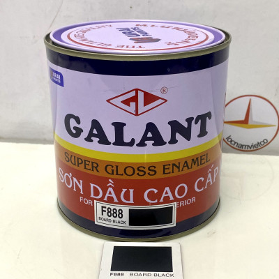 Sơn dầu Galant màu Board Black F888 _ 0.8L