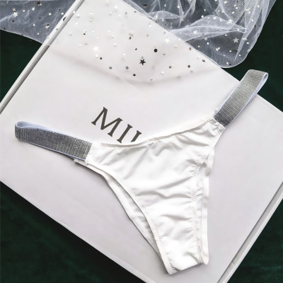 Quần lót nữ chất cotton Cao Cấp đai lấp lánh Secret