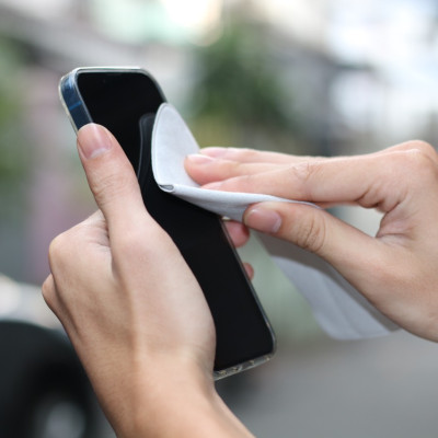 Khăn Lau Màn Hình Polishing Cloth Kai cho iPhone / Macbook / iPad / Laptop / Smartphone / Lens Camera/ Smartwatch - Hàng Nhập Khẩu