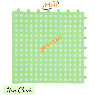 Thảm nhựa lót sàn nhà vệ sinh MHI. Vỉ nhựa lót sàn chống trơn Trải Sàn Nhà Tắm/Vệ Sinh/Nhà Bếp.