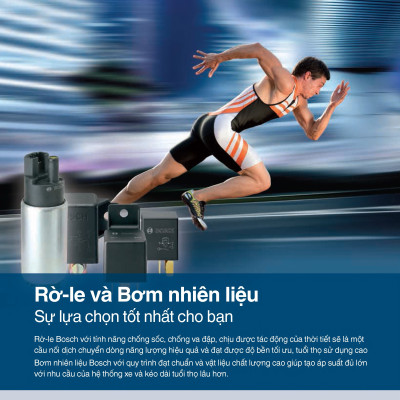 Bơm Xăng Bosch Giắc Ghim Lớn