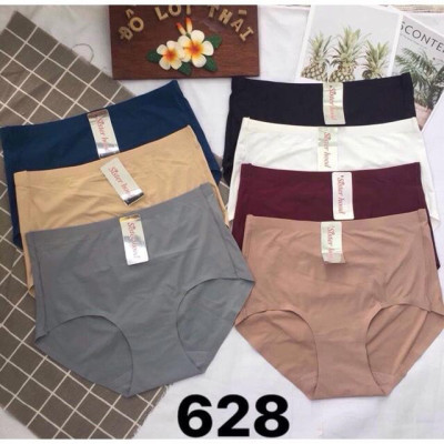 Sét 5 Quần Lót Cạp Cao Đúc Không Đường May (dành cho người mập béo từ 60kg-95kg)