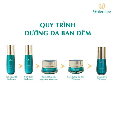 Serum Sáng Da Tức Thì Walensee - 24k Gold, Whitening Moisturizing , Anti-Aging 20ml