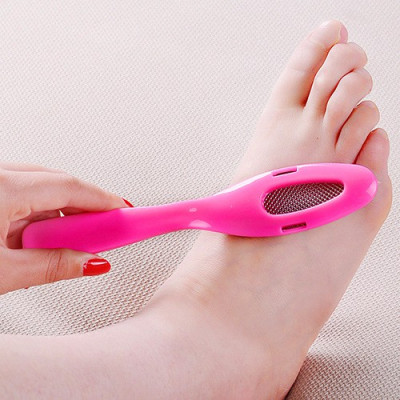 Dụng cụ chà gót chân, tẩy tế tào chết làm mềm da chân 2 trong 1, hết nứt gót, hồng gót chân nhỏ gọn tiện dụng