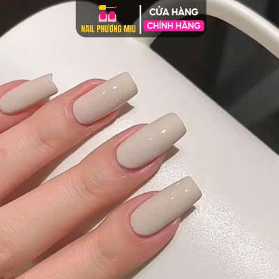 Sơn Gel Màu Ghi Sữa 15ml XEIJAYI Số 30 Làm Nail, Đậm Đặc Sánh Mịn, Bền Màu, Popular Color Tông Màu Nâu Nhạt Sữa Nhẹ Làm Móng Hàn Quốc Nữ