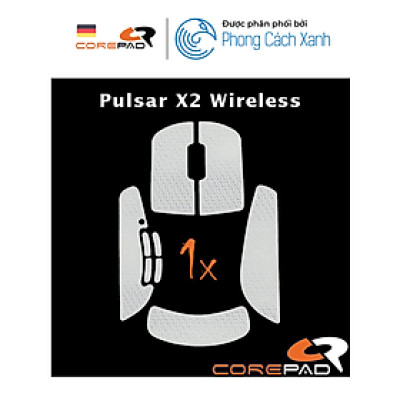 Bộ grip tape Corepad Soft Grips - Pulsar X2 Wireless - Hàng Chính Hãng