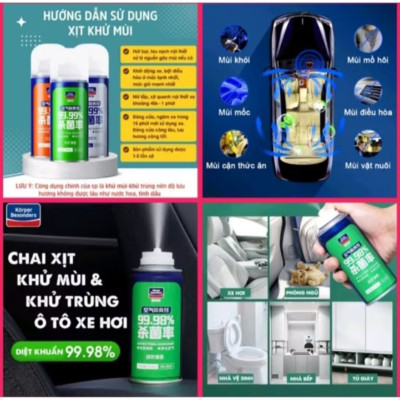 1 CHAI XỊT KHỬ MÙI LÀM THƠM XE HƠI ÔTÔ MẪU MỚI CHẤT LƯỢNG